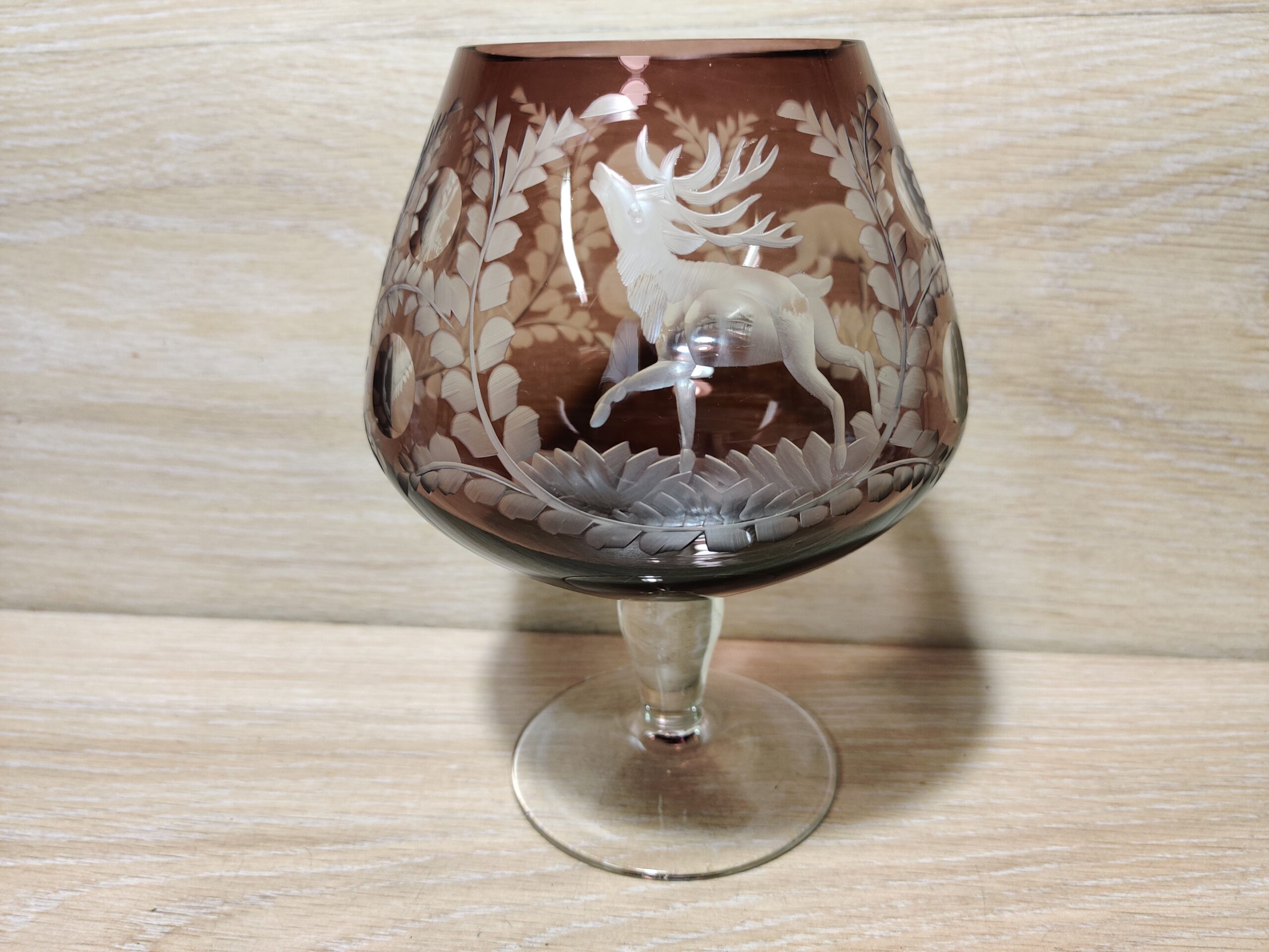 Kristall pokaal 0,9L ,  lilla