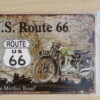 Plekist silt 33*25 cm moto route 66